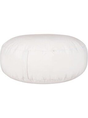 Newborn Photography Bean Bag Cover 40” | Faux Leather Baby Pose Prop & Pillow